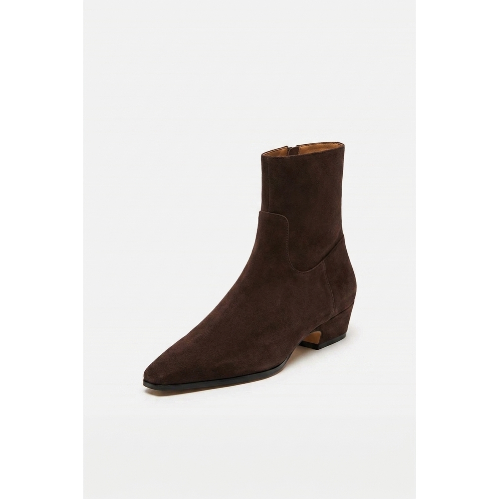NEW STEVE MADDEN women's dusty ankle boot in chocolate brown
